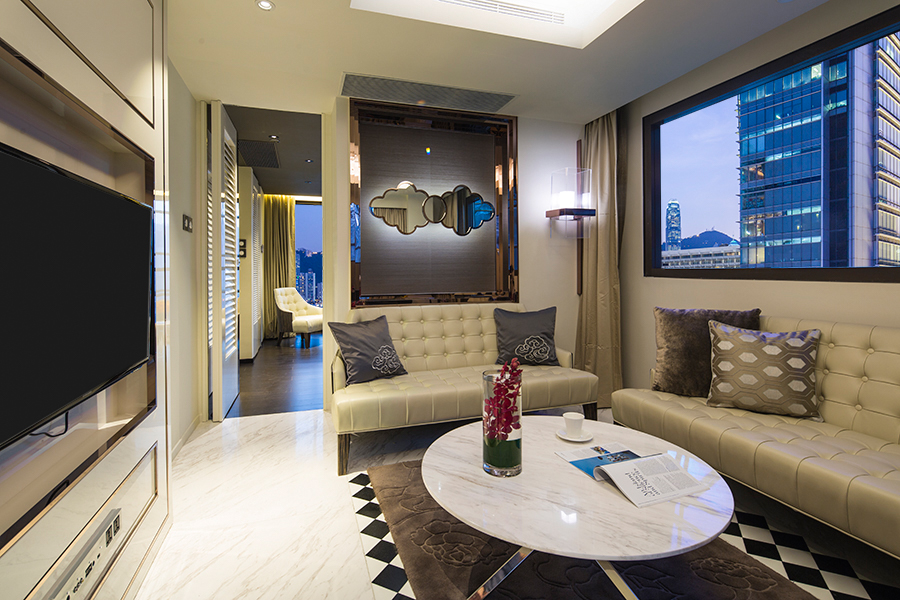 OTA_China_Hong Kong_Hotel Pravo_Presidential_Suite_Living rm